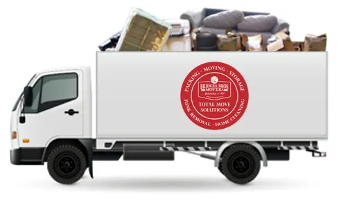junk removal services by Bridges Bros Movers